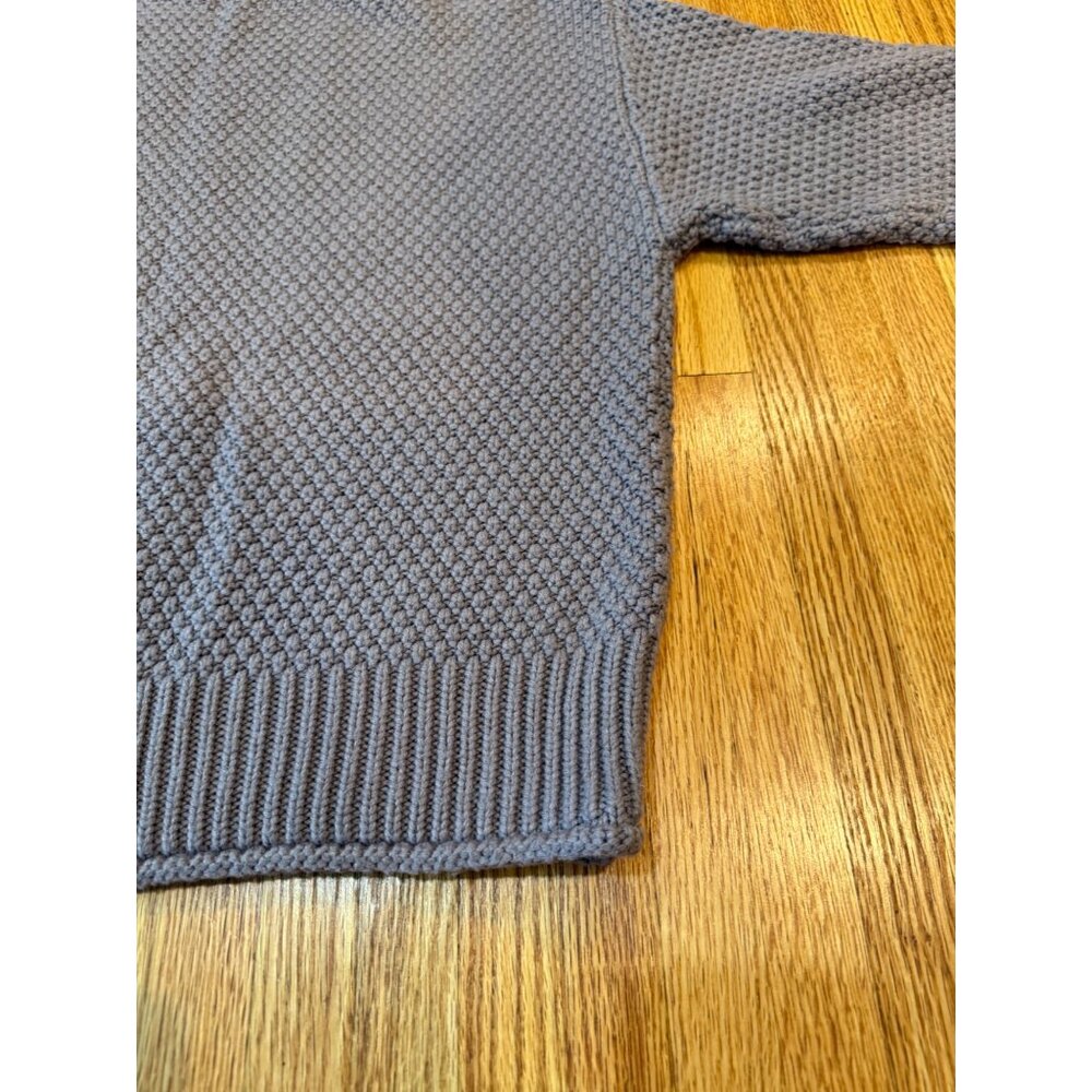 Vintage-Style Fashion Brand Turtleneck Sweater Womens L Acrylic Knit Purple - Picture 8 of 9